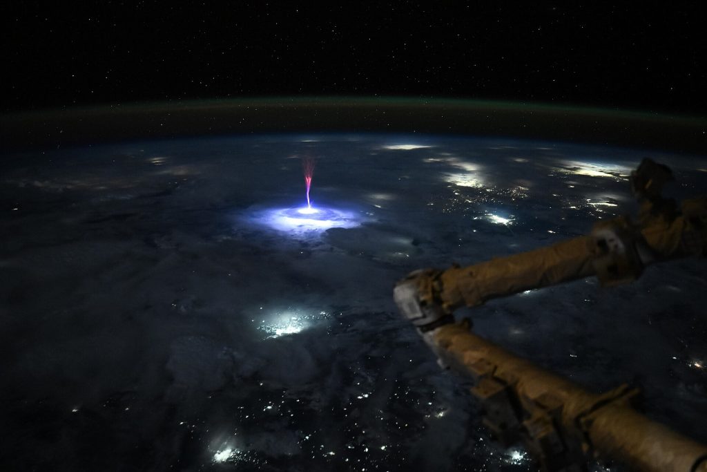 The Earth photographed from the International Space Station